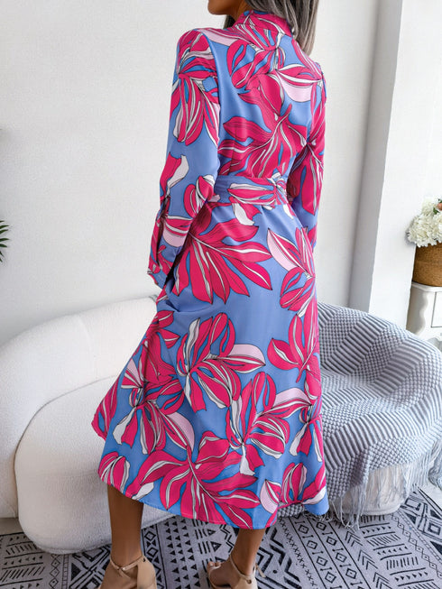 tied-button-up-long-sleeve-dress OhSoStyled - Sophia's Style-8